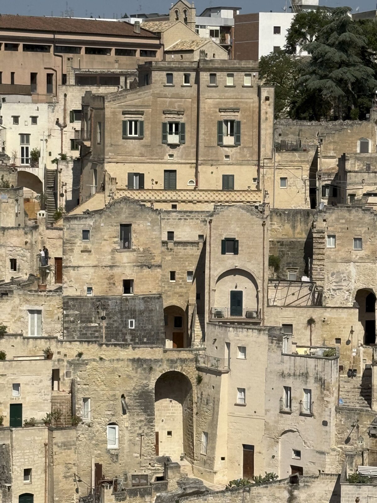 Matera cave dwellings